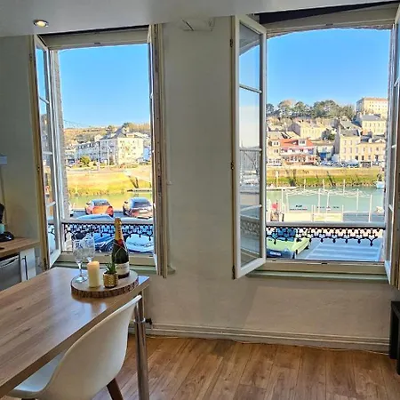 Apartmán La Jungle - Vue Directe Et Magnifique Sur Le Port- Saint-Valery-en-Caux