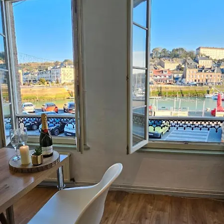 La Jungle - Vue Directe Et Magnifique Sur Le Port- Apartament Saint-Valery-en-Caux