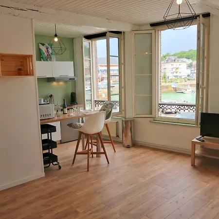 La Jungle - Vue Directe Et Magnifique Sur Le Port- Apartament Saint-Valery-en-Caux